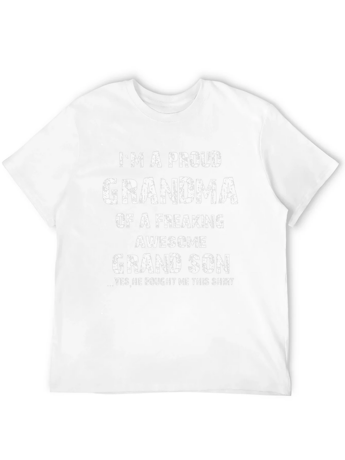 Proud Grandma Graphic T-Shirt - Freaking Awesome Grandson product image 6