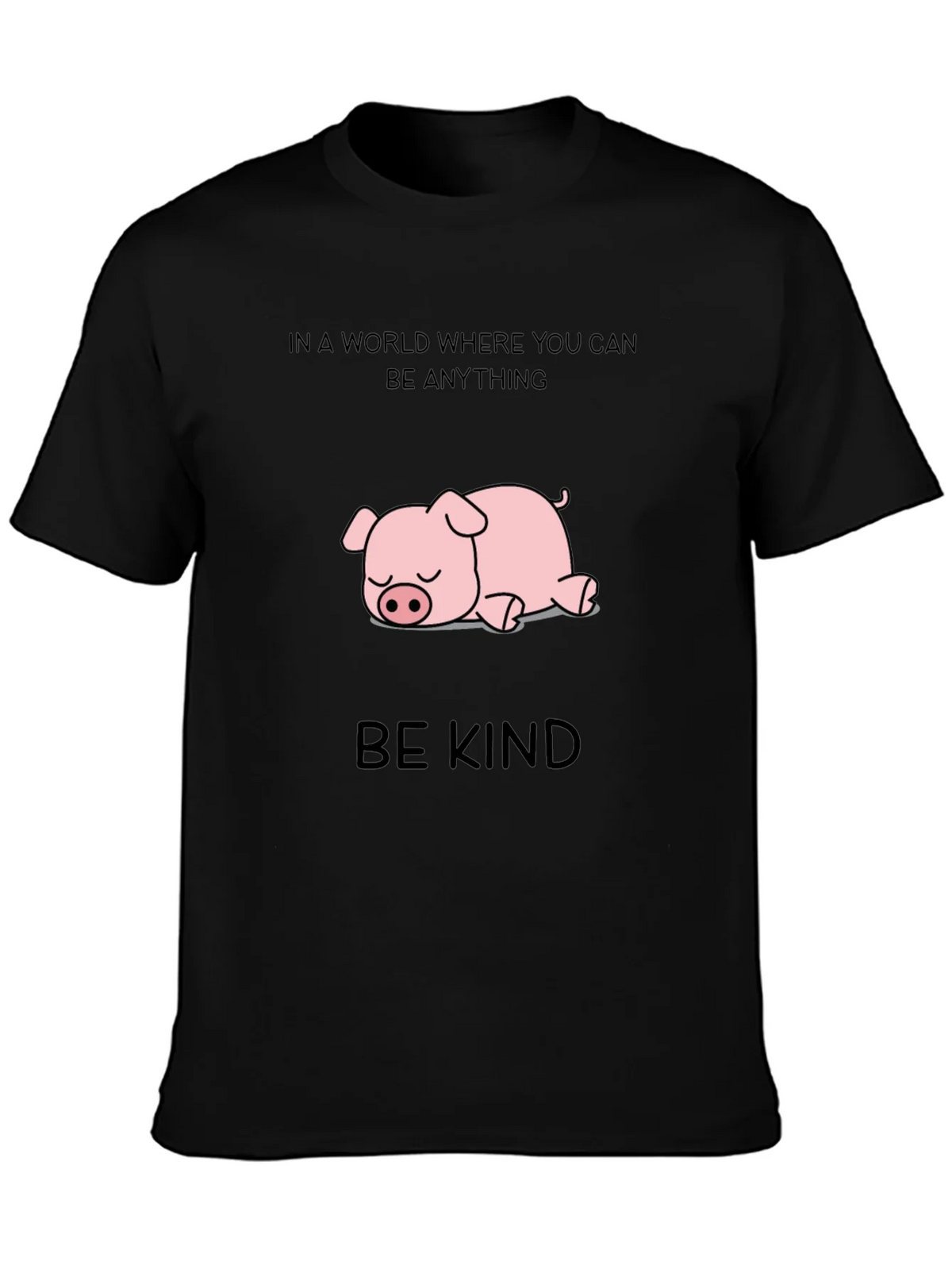 Be Kind Pig T-Shirt - Unisex Cotton Tee product image 1