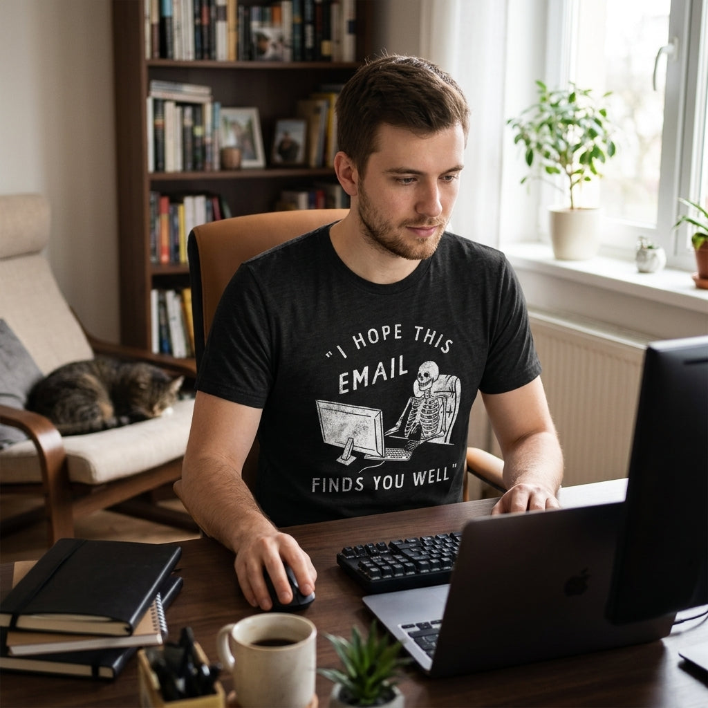 I Hope This Email Finds You Well Men's T Shirt product image 2