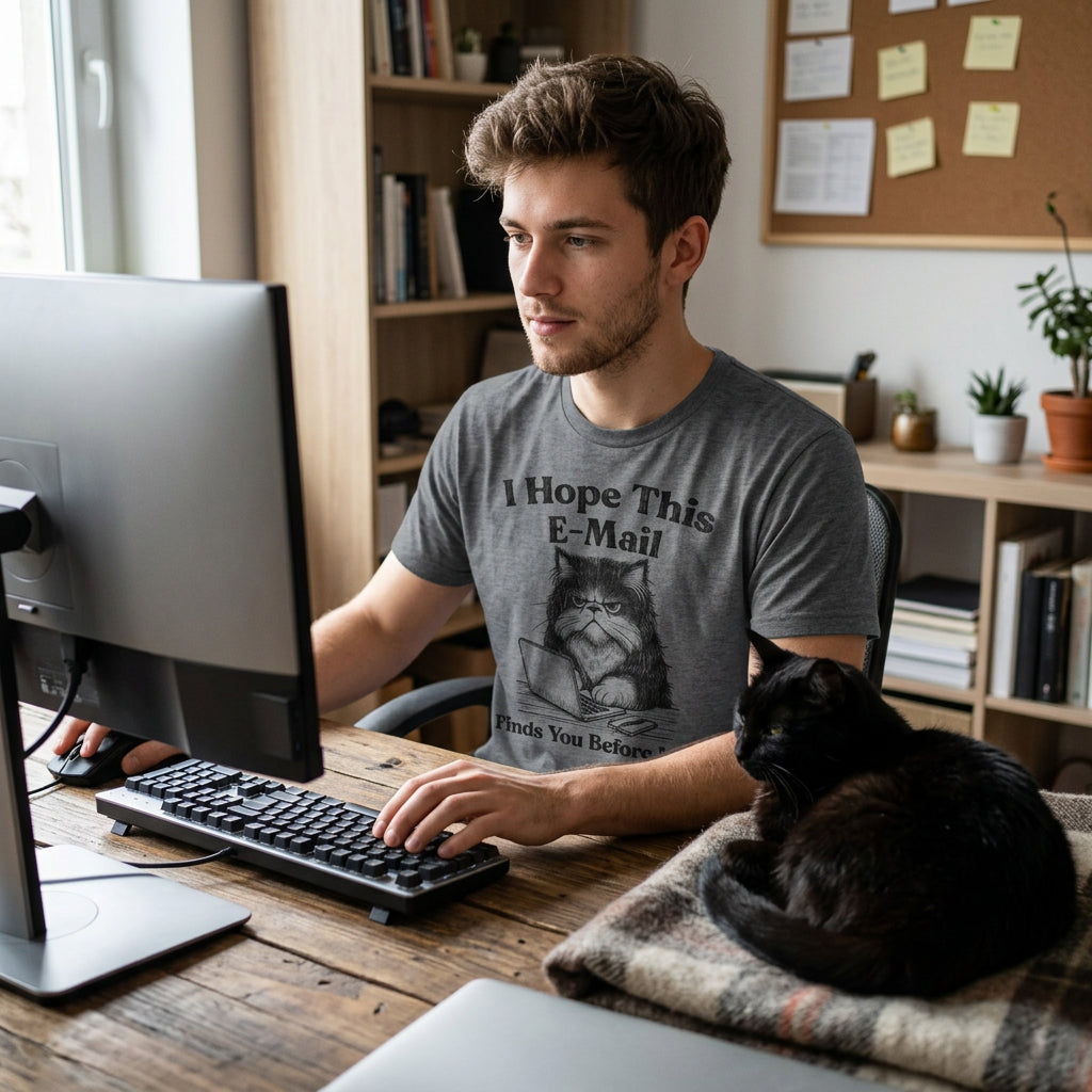 I Hope This Email Finds You Before I Do Men's T Shirt product image 2