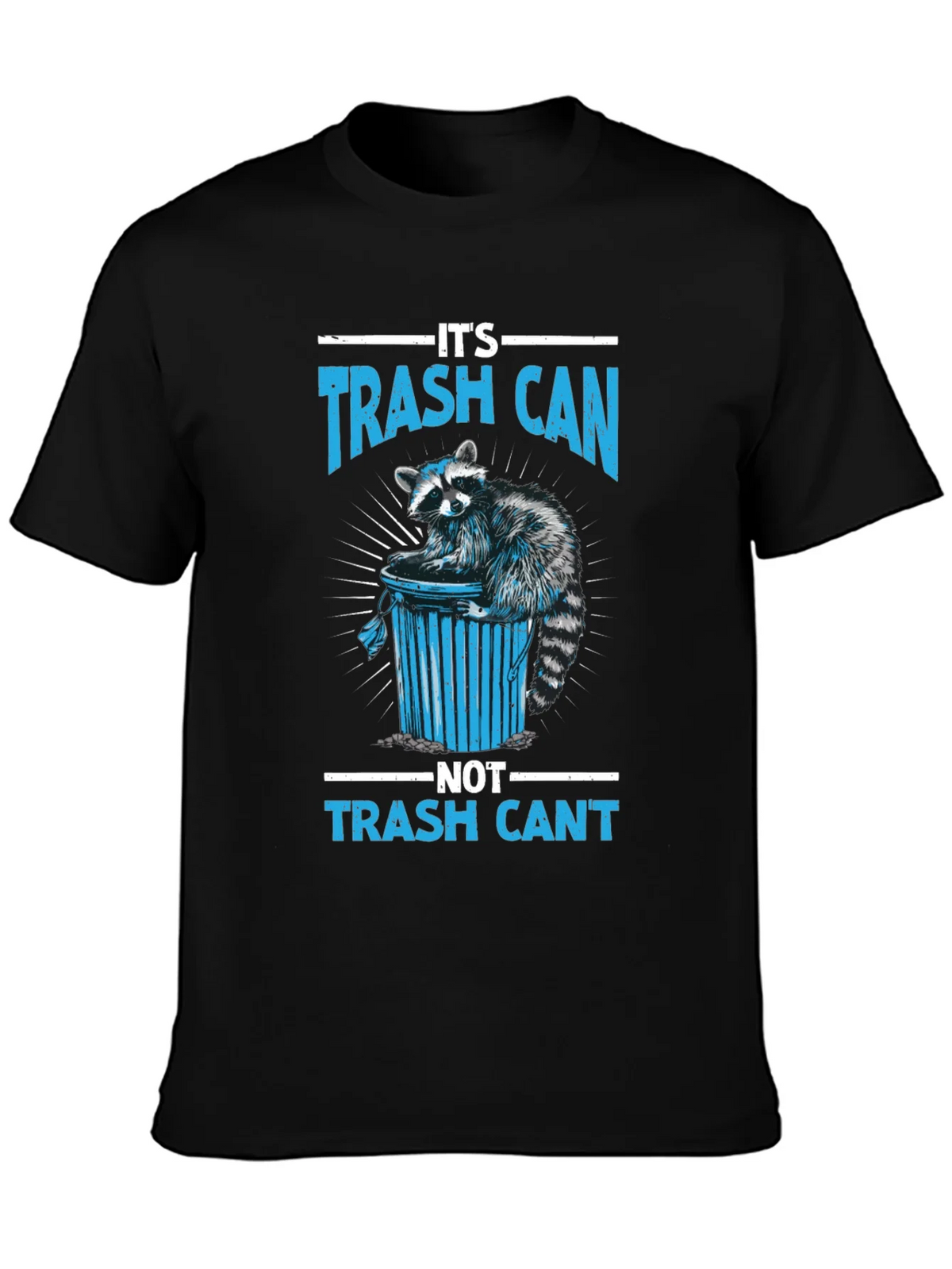 Trash Can Raccoon Graphic Tee - Funny T-Shirt product image 3