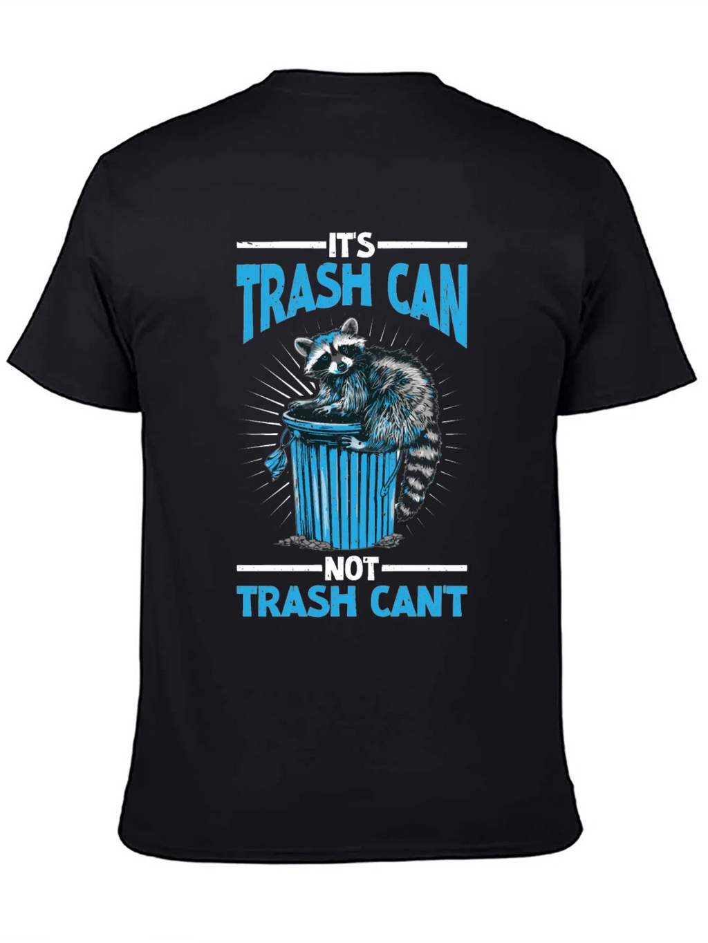 Trash Can Raccoon Graphic Tee - Funny T-Shirt product image 4