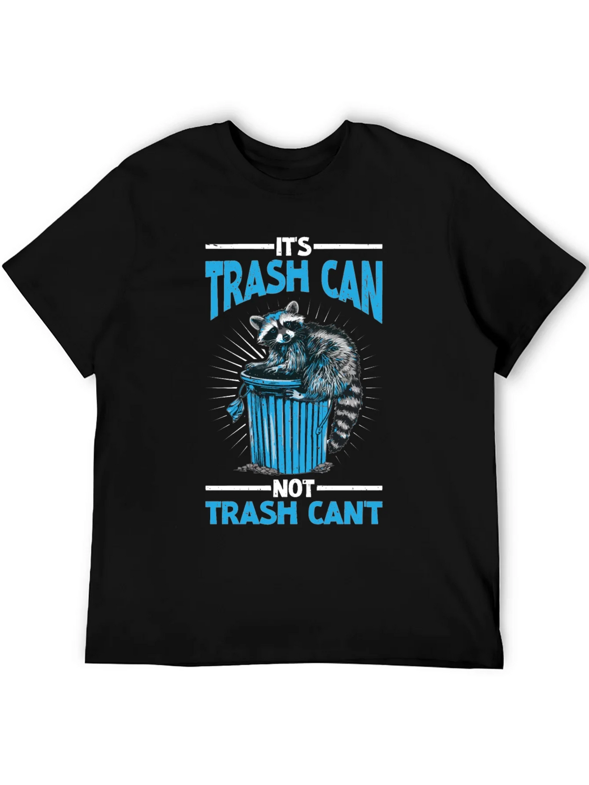 Trash Can Raccoon Graphic Tee - Funny T-Shirt product image 5