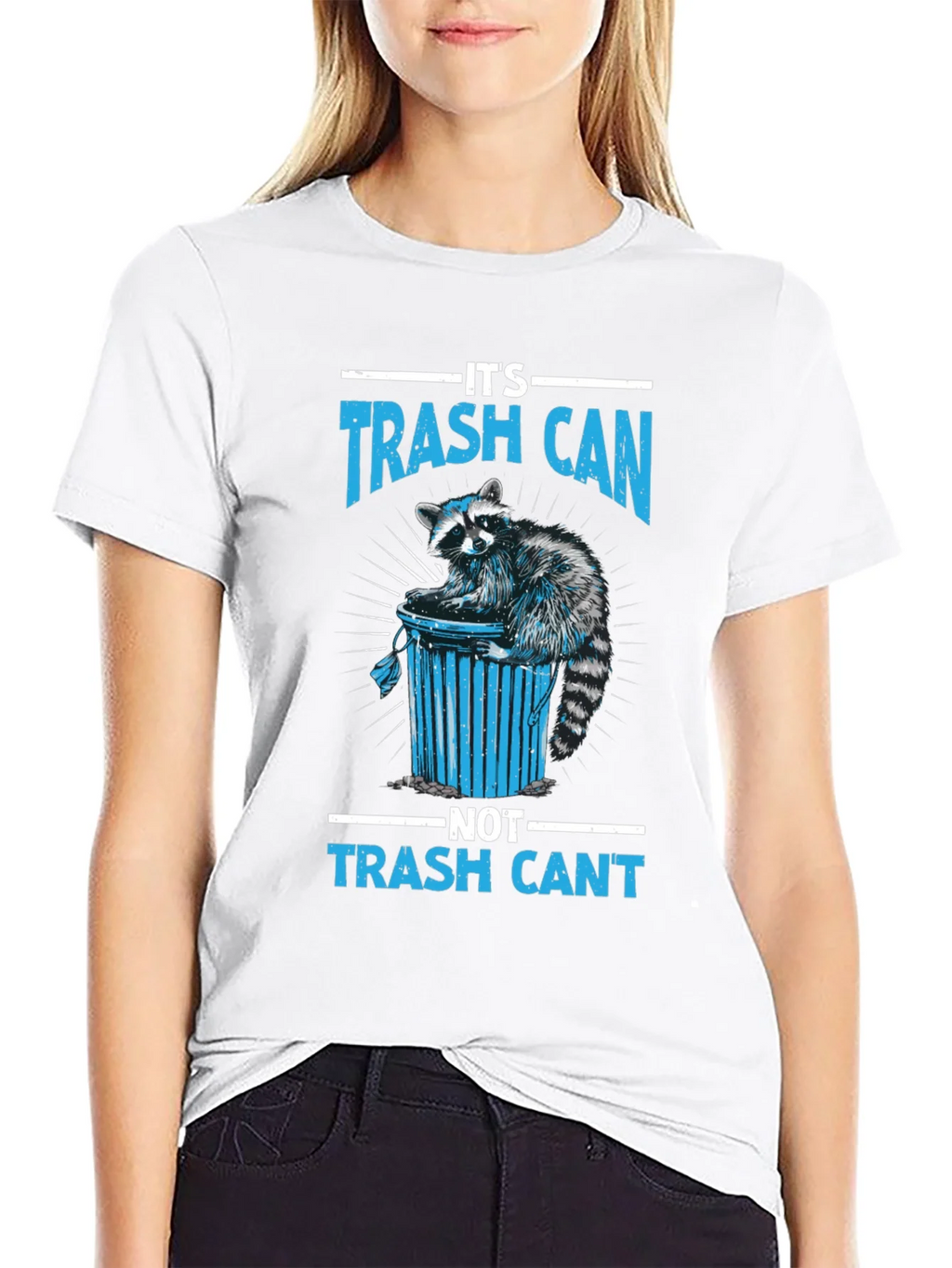 Trash Can Raccoon Graphic Tee - Funny T-Shirt product image 7