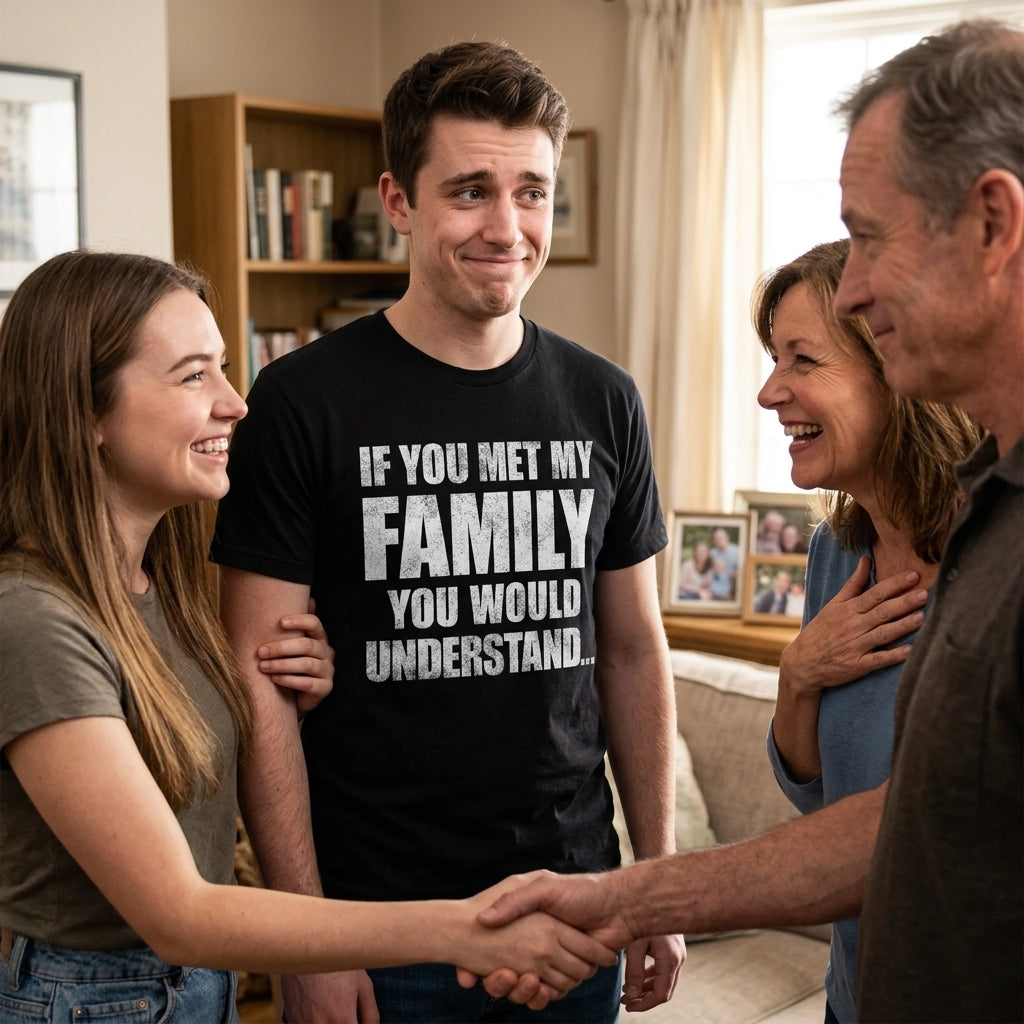If You Met My Family Would Understand Men's T Shirt product image 2