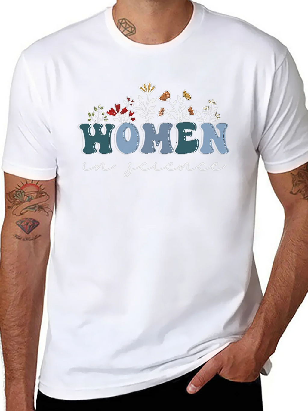 Women in Science Graphic T-Shirt product image 6