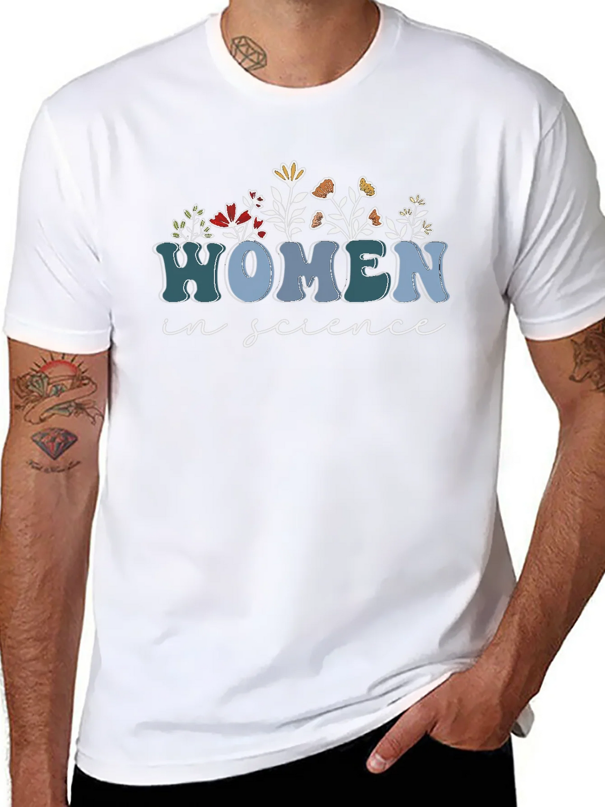 Women in Science Graphic T-Shirt product image 6