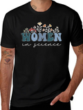Women in Science Graphic T-Shirt product image 1