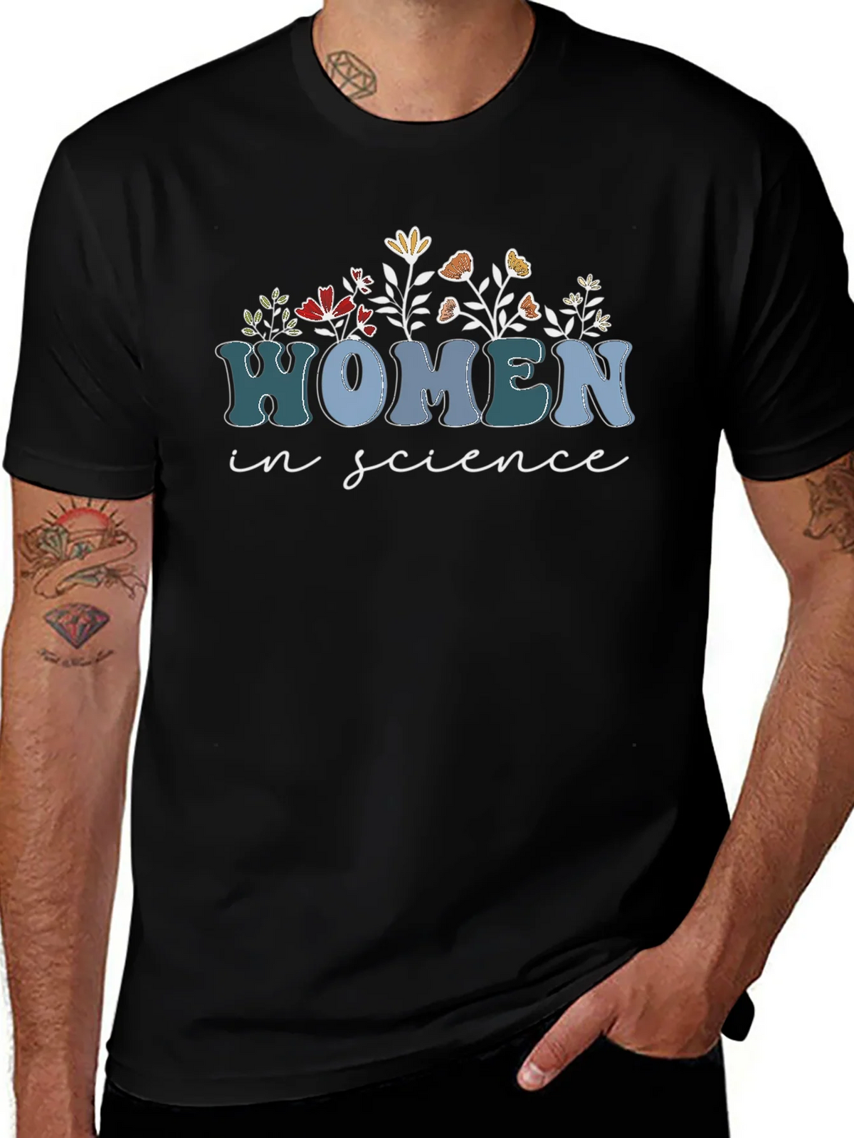 Women in Science Graphic T-Shirt product image 1