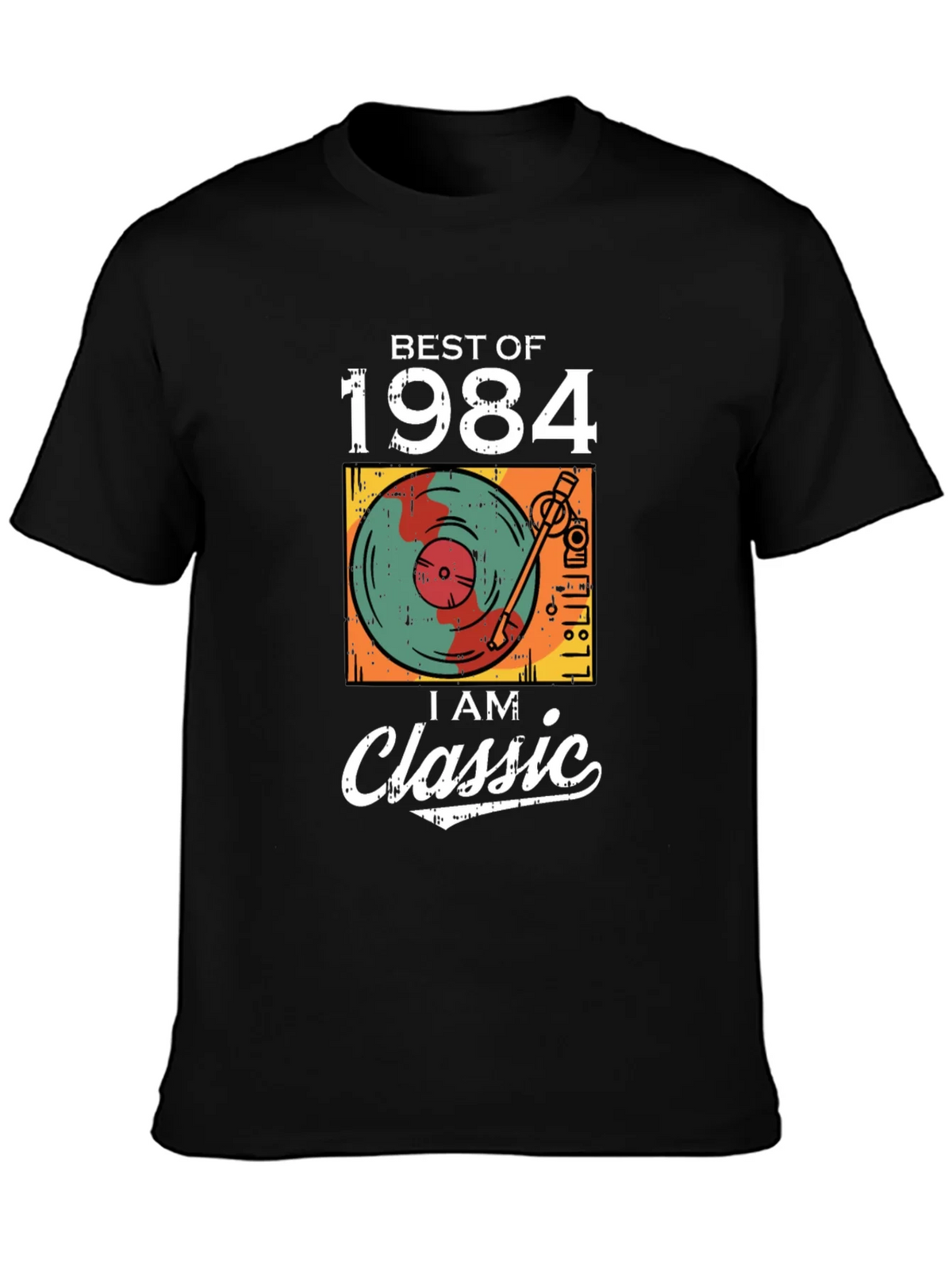 Best of 1984 Classic Tee - Vinyl Record Design product image 2
