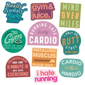 Fitness Stickers