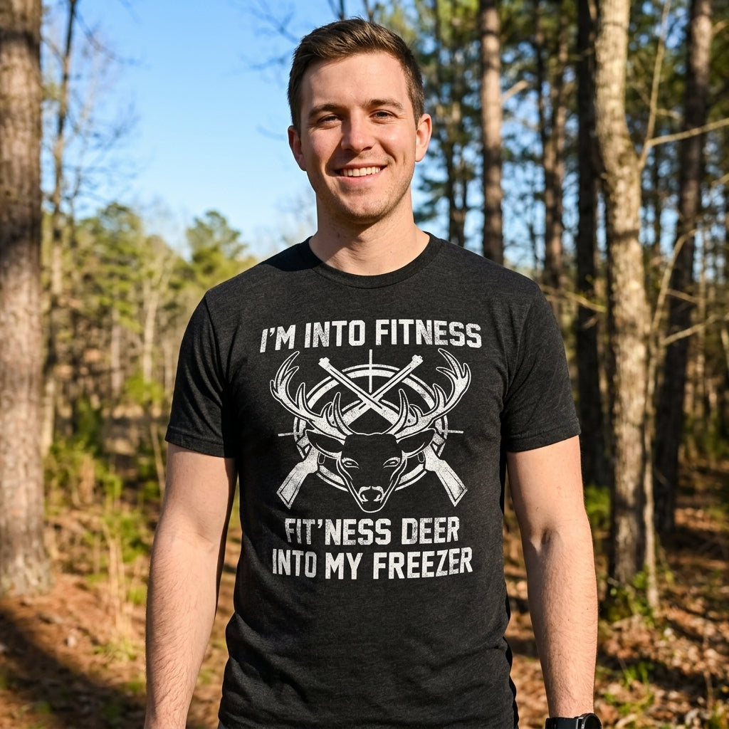 Im Into Fitness Deer My Freezer Men's T Shirt product image 2
