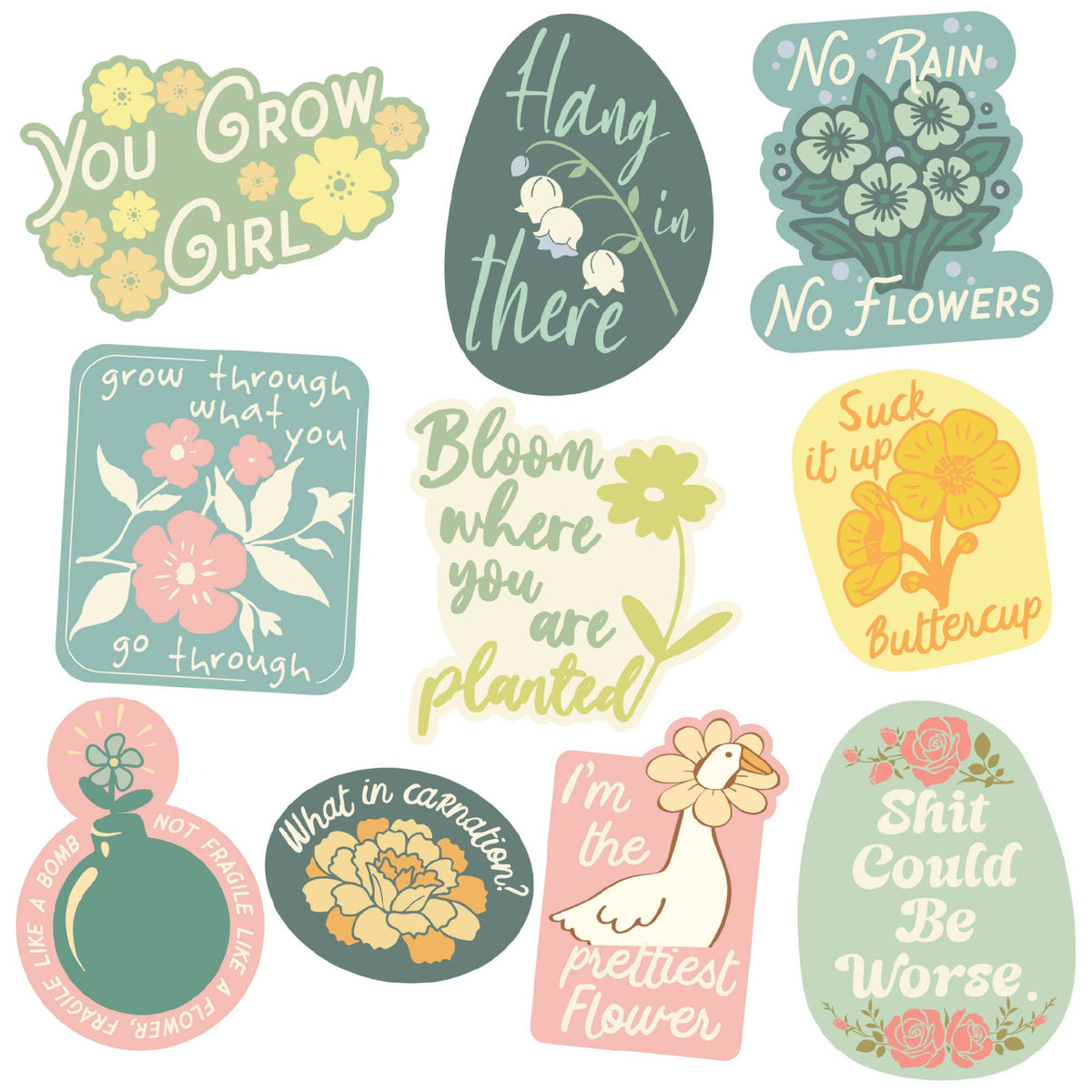 Floral Stickers