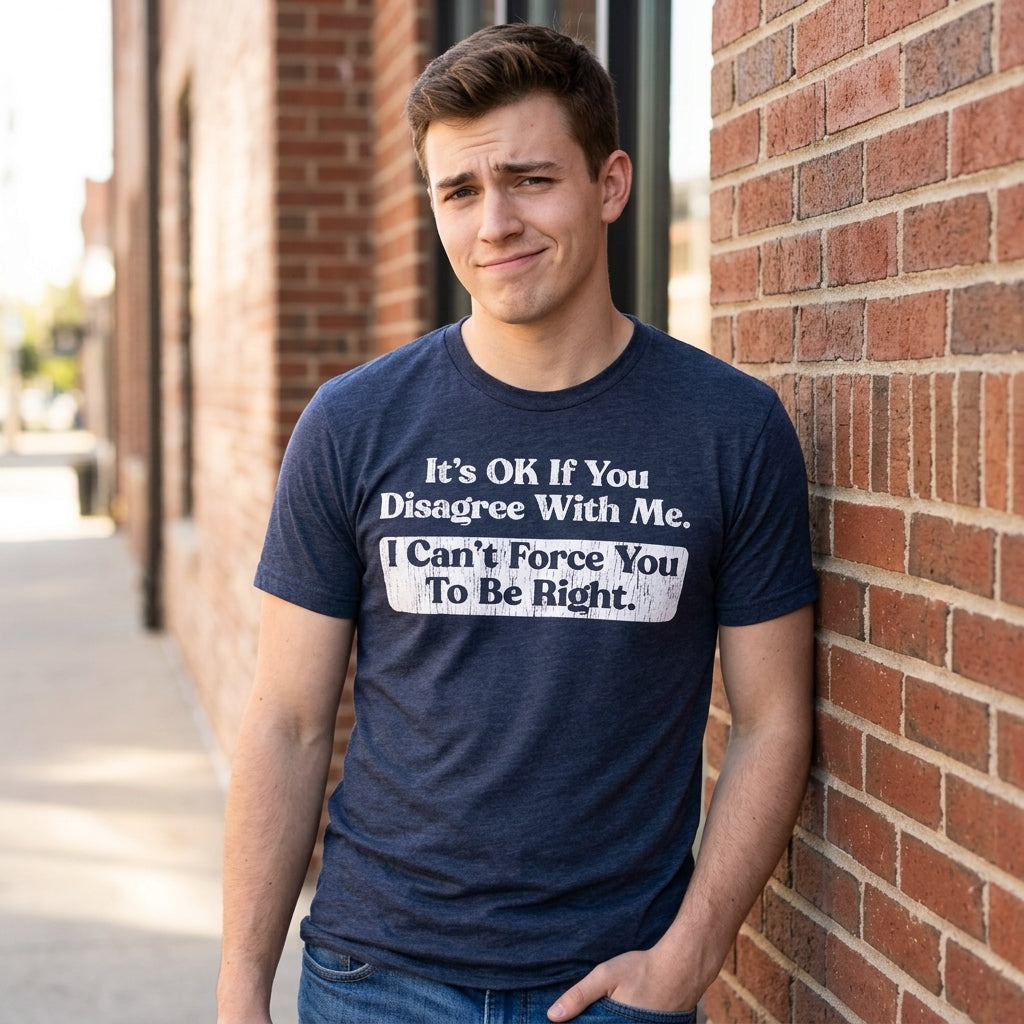 Its Ok If You Disagree With Me I Cant Force To Be Right product image 2