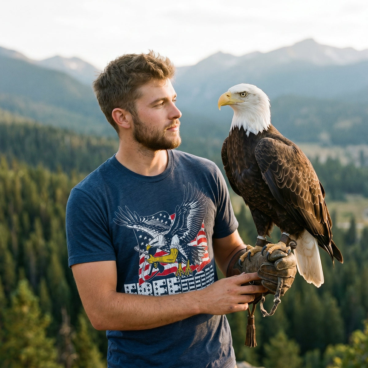 Freedom Eagle Men's T Shirt product image 2