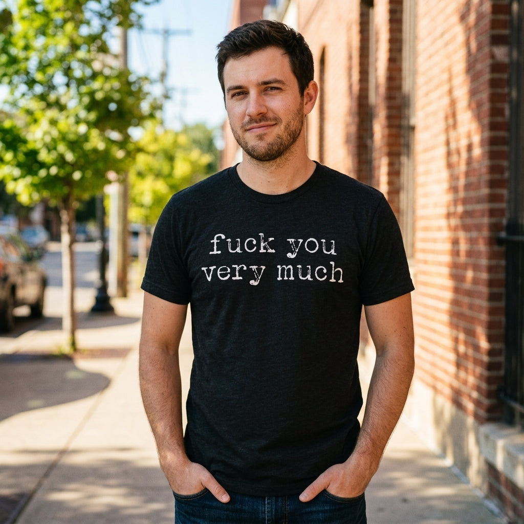 Fuck You Very Much Men's T Shirt product image 2