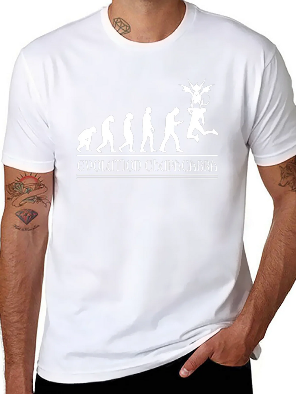 Evolution Chupacabra Graphic Tee - Black product image 6