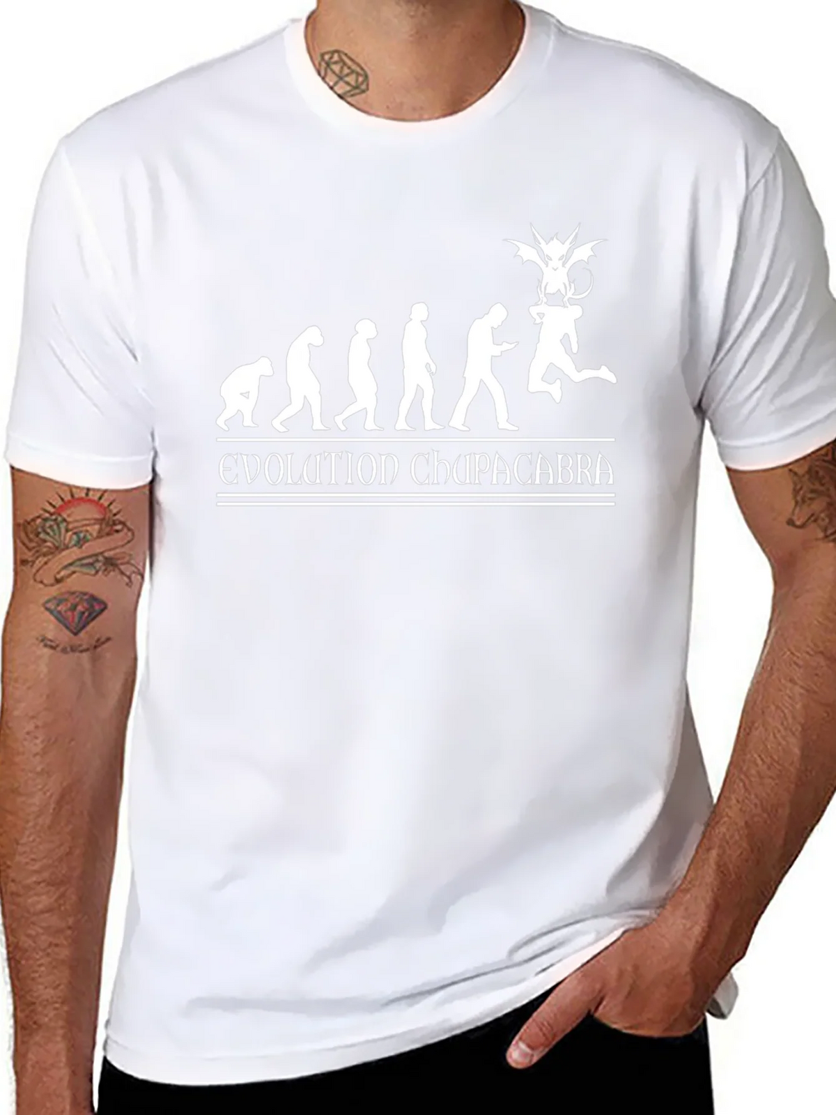 Evolution Chupacabra Graphic Tee - Black product image 6