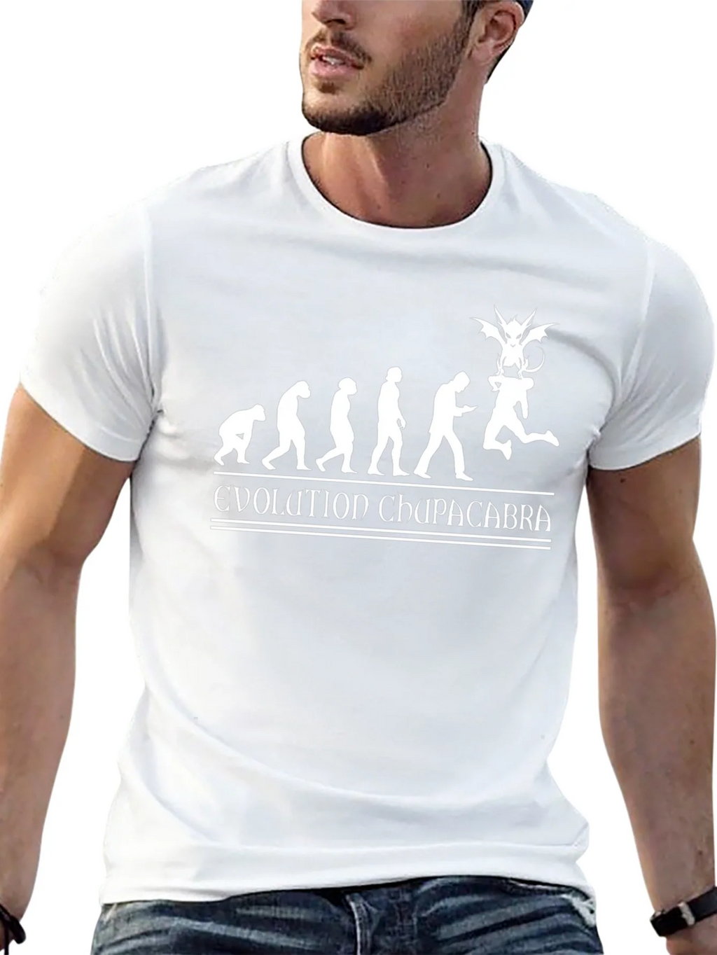 Evolution Chupacabra Graphic Tee - Black product image 11