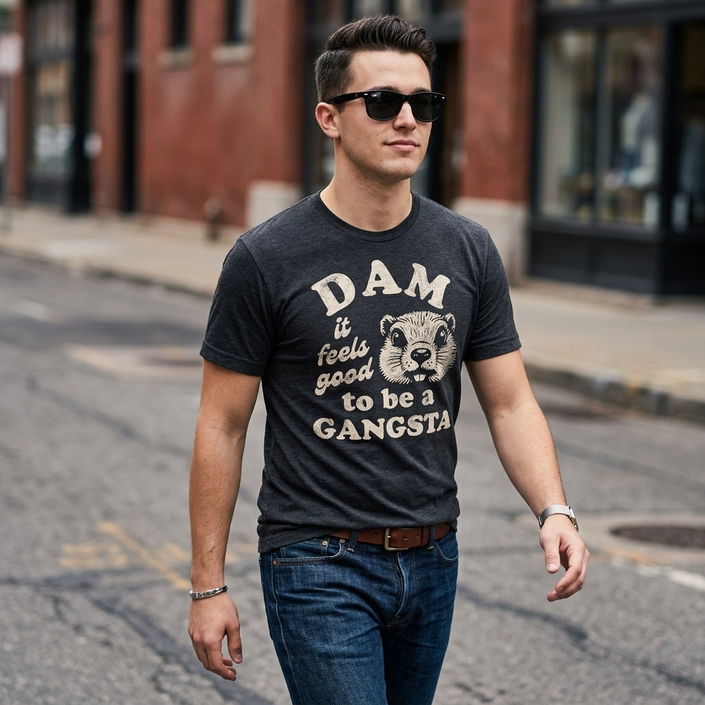 Dam It Feels Good To Be A Gangsta Men's T Shirt product image 2