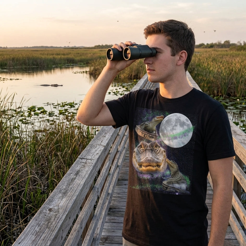 Alligators In Space Men's T Shirt product image 2