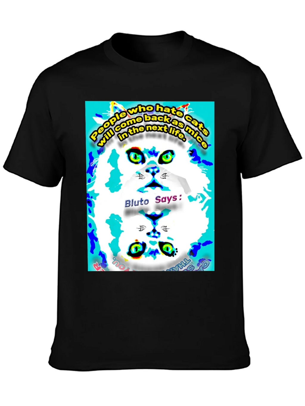 Funny Cat Graphic T-Shirt product image 3