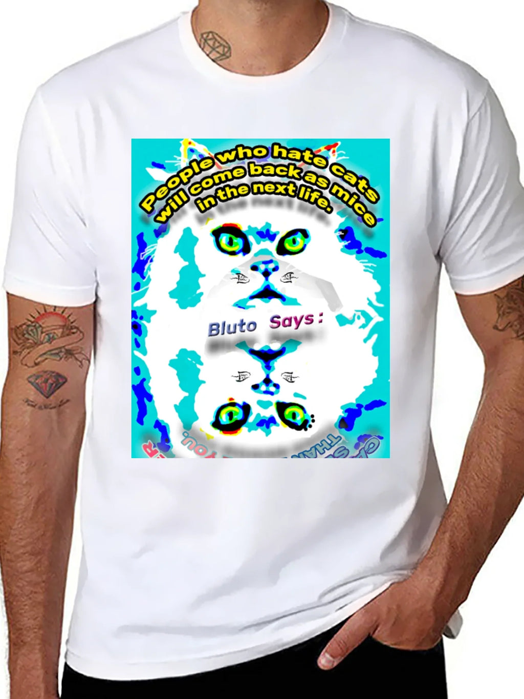 Funny Cat Graphic T-Shirt product image 6