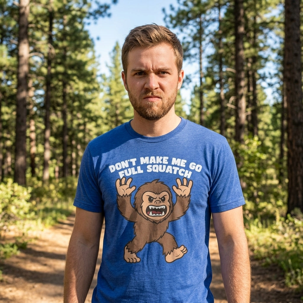 Dont Make Me Go Full Squatch Men's T Shirt product image 2