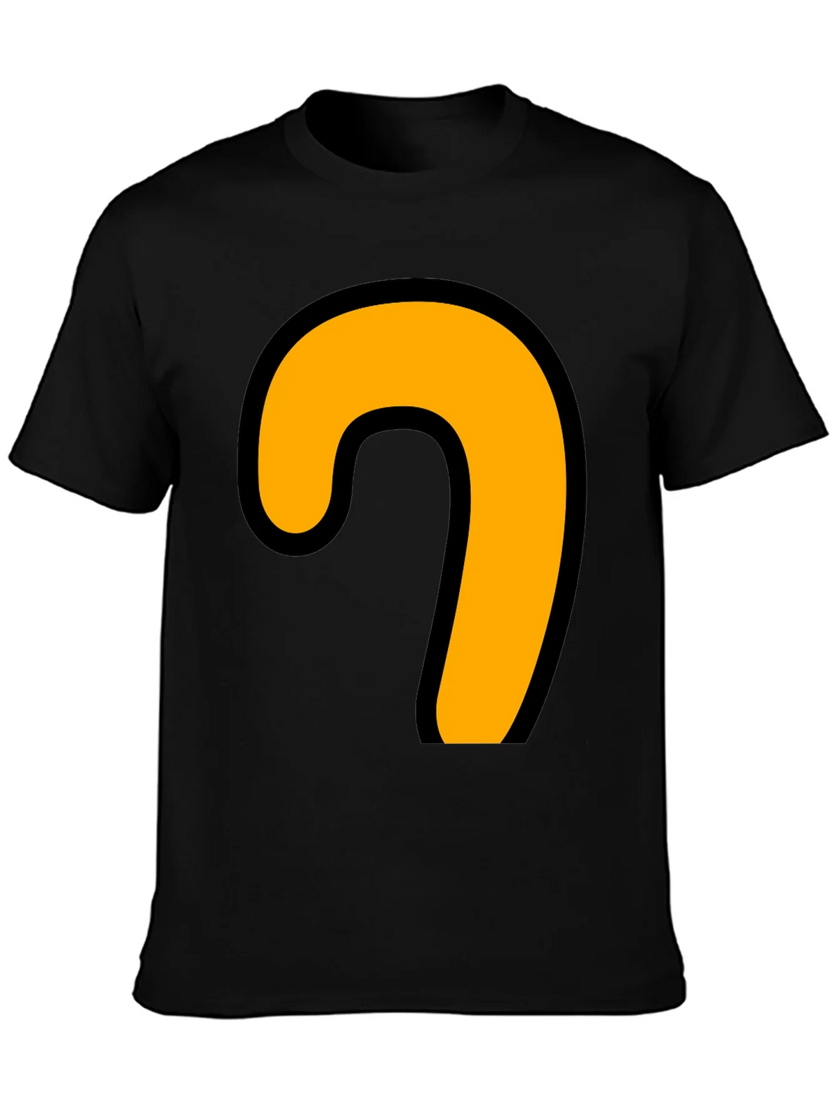 Cartoon Hook T-Shirt - Black Tee product image 2
