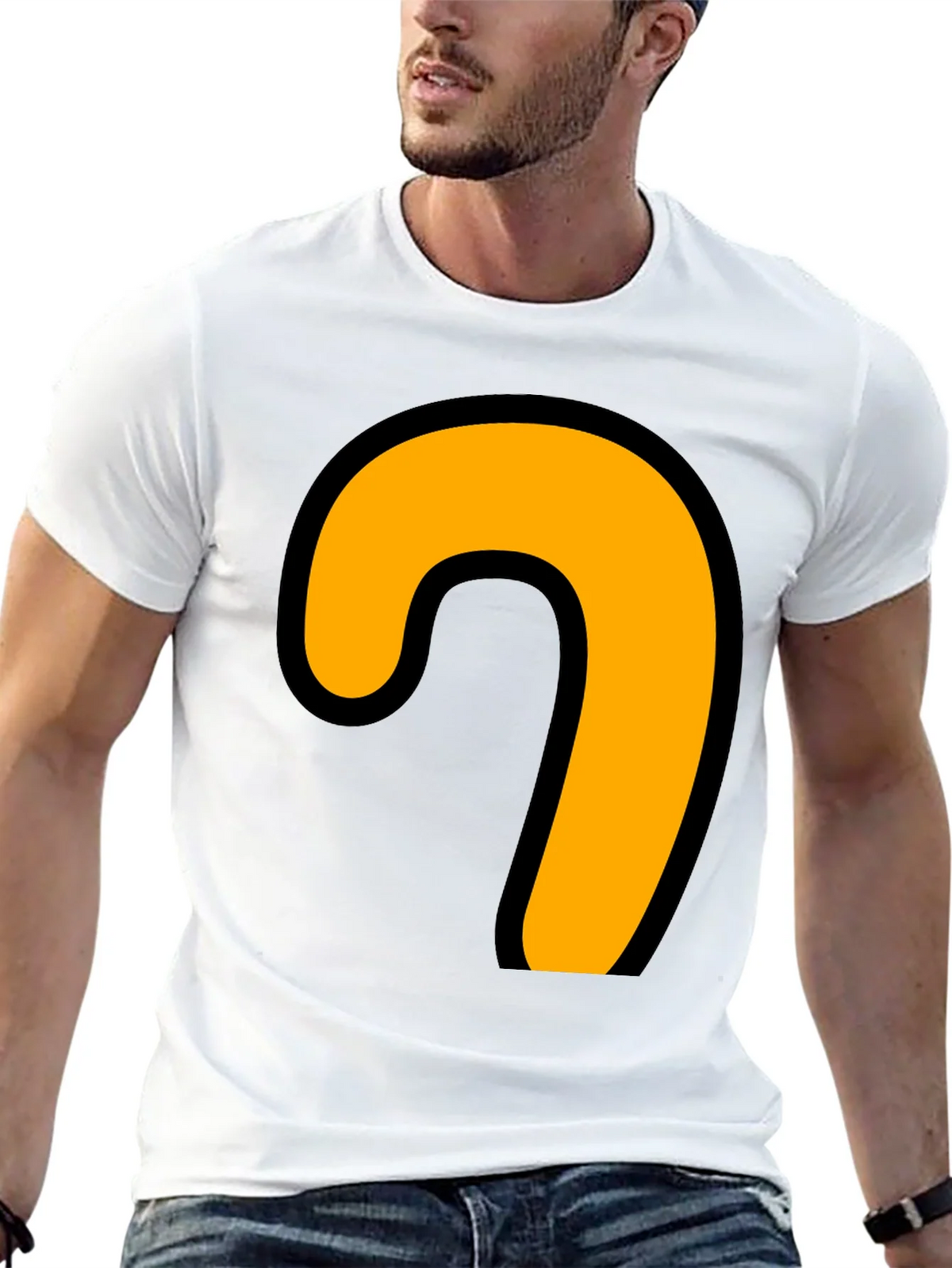 Cartoon Hook T-Shirt - Black Tee product image 8