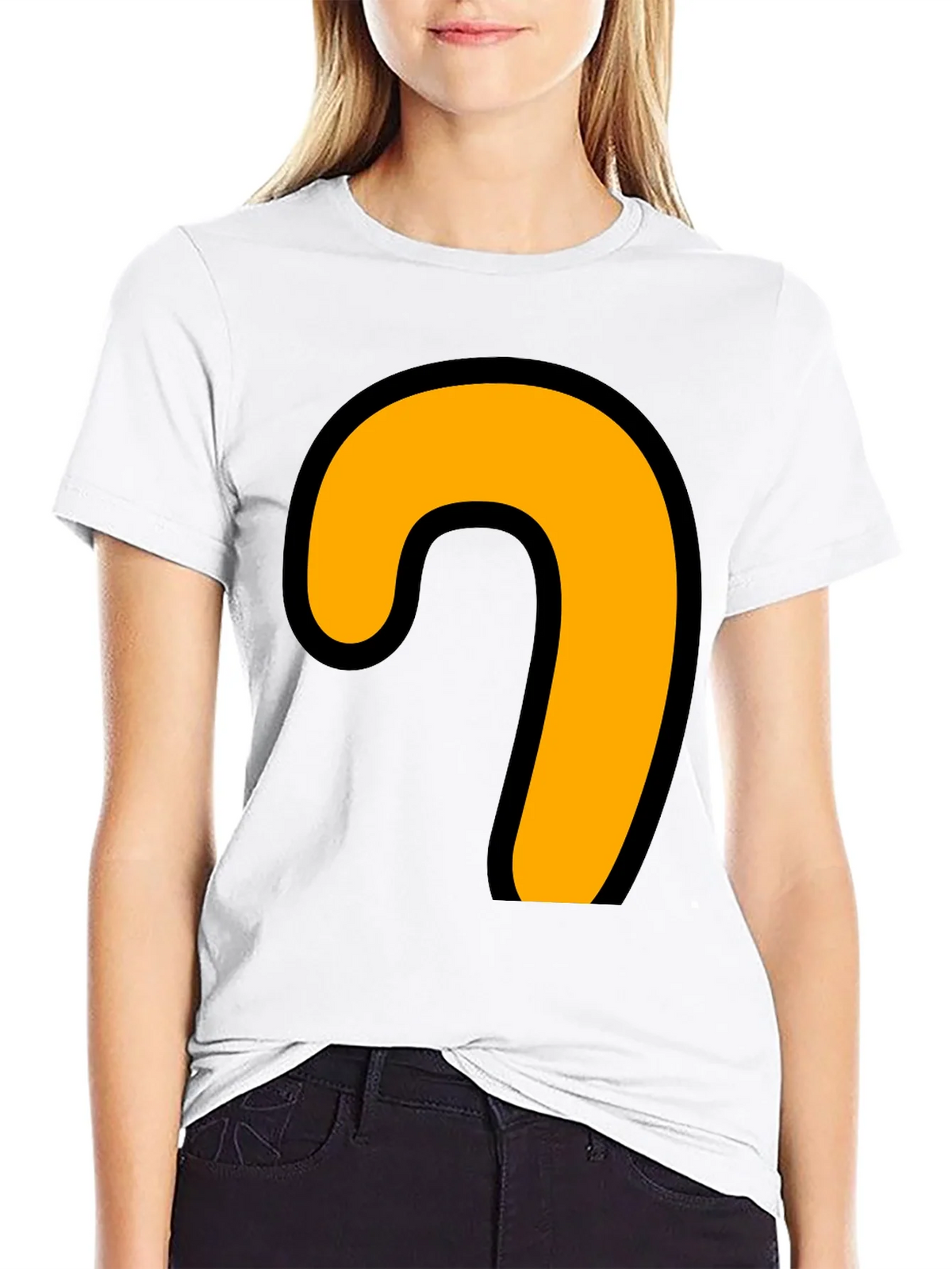 Cartoon Hook T-Shirt - Black Tee product image 6