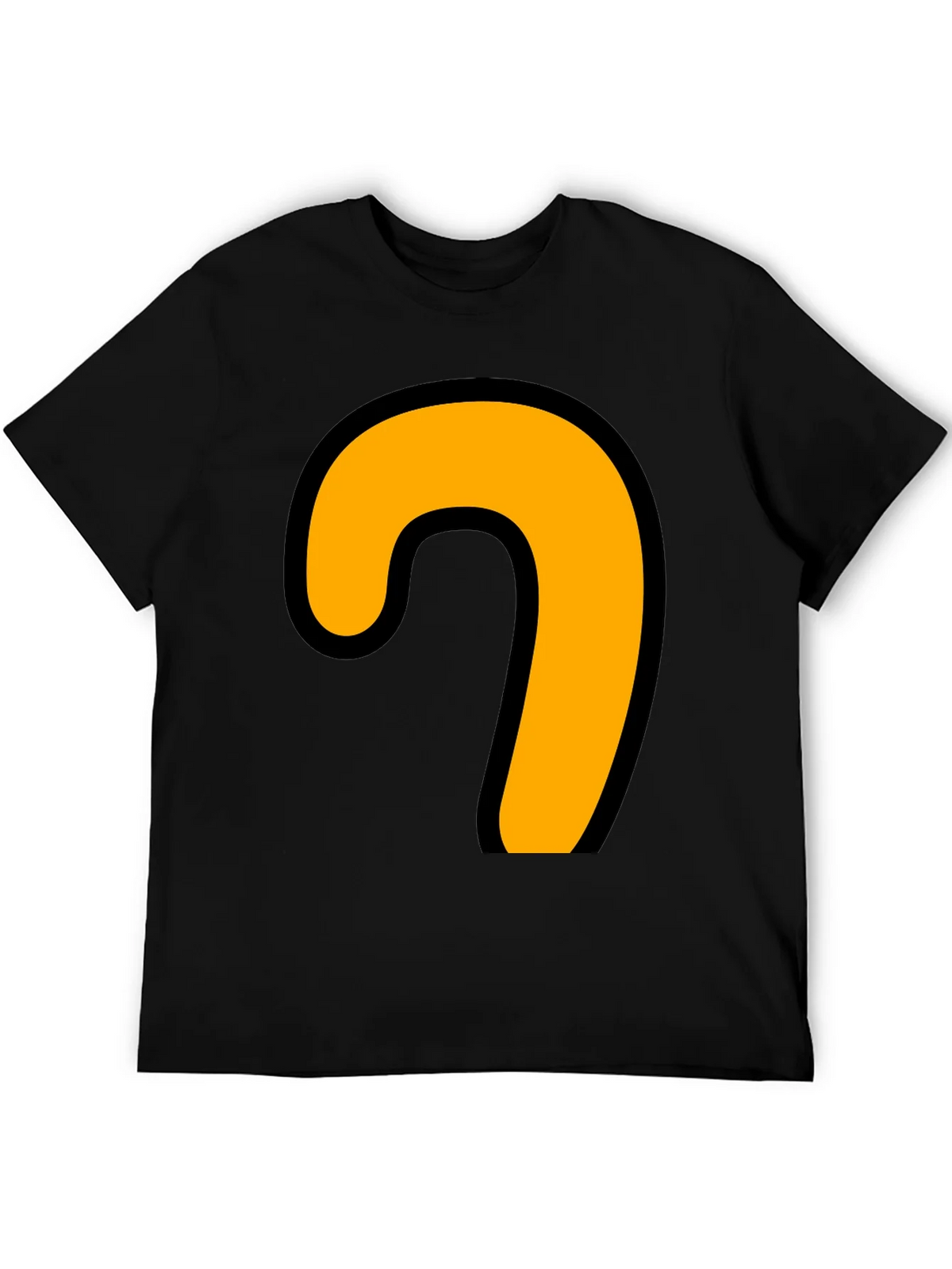Cartoon Hook T-Shirt - Black Tee product image 4