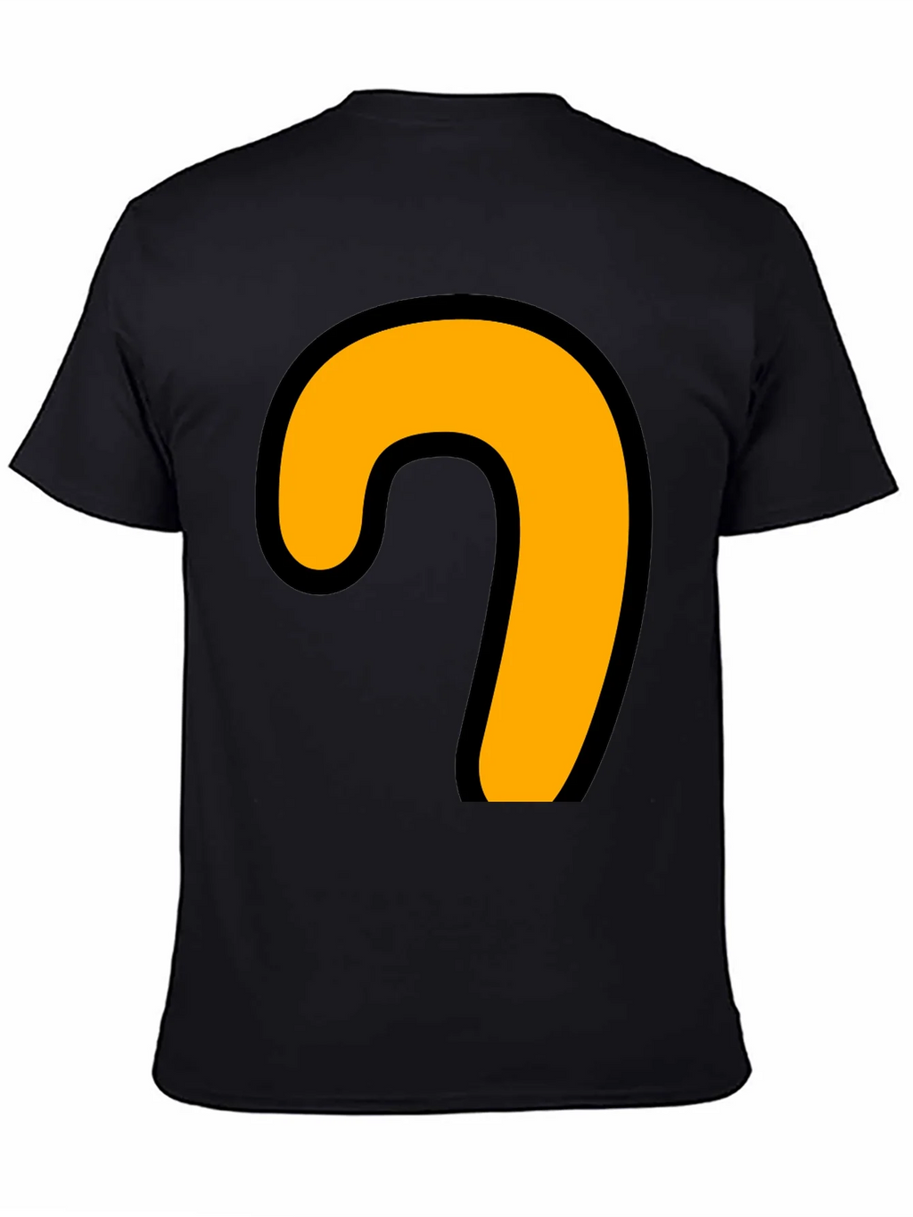 Cartoon Hook T-Shirt - Black Tee product image 3