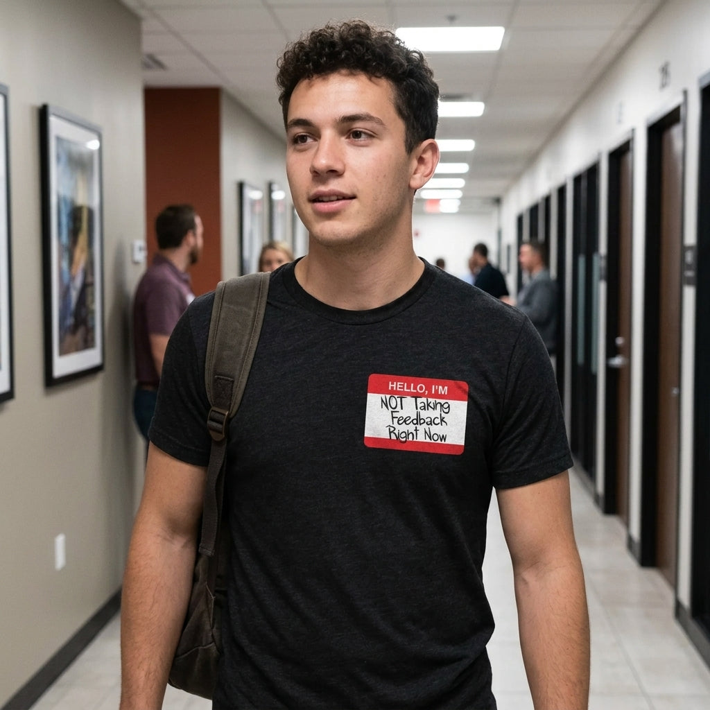 Hello Im Not Taking Feedback Right Now Men's T Shirt product image 2