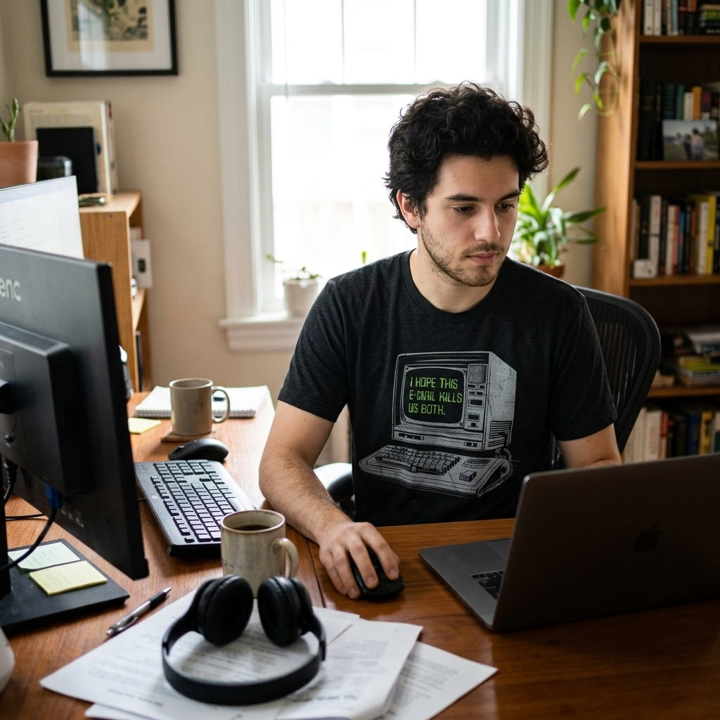 I Hope This Email Kills Us Both Men's T Shirt product image 2