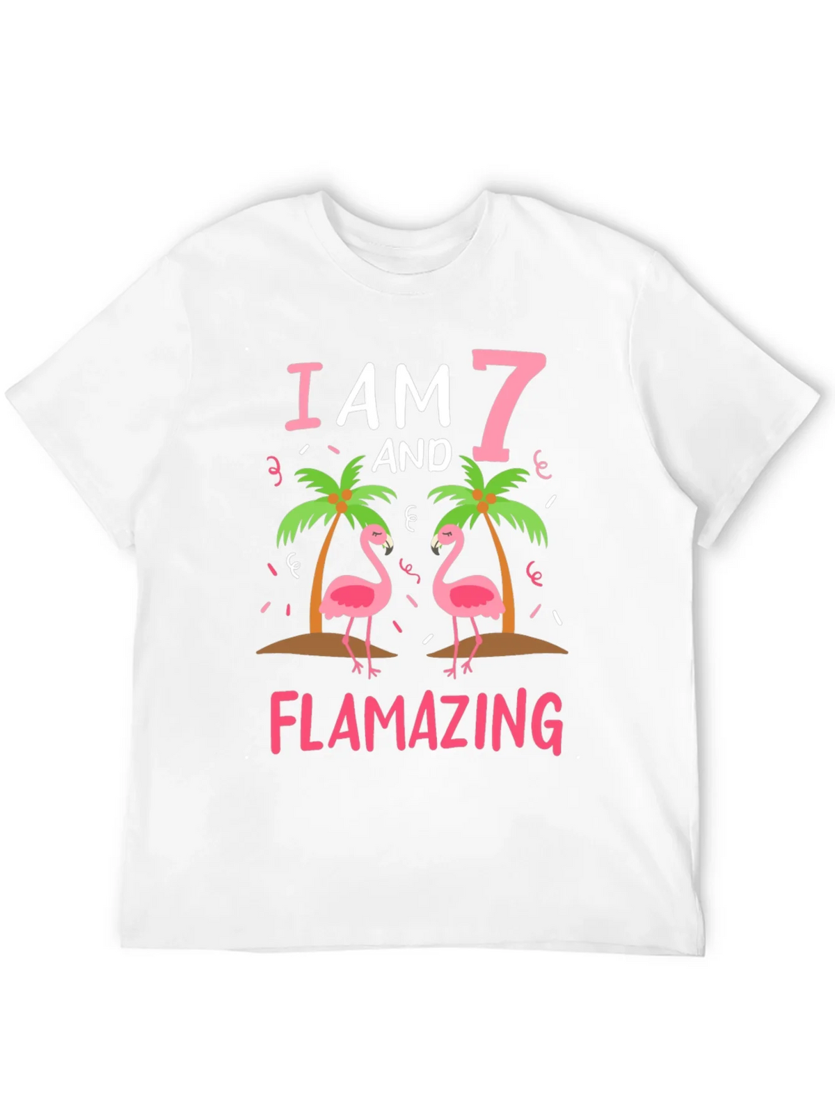 Flamazing 7th Birthday Flamingo T-Shirt product image 10