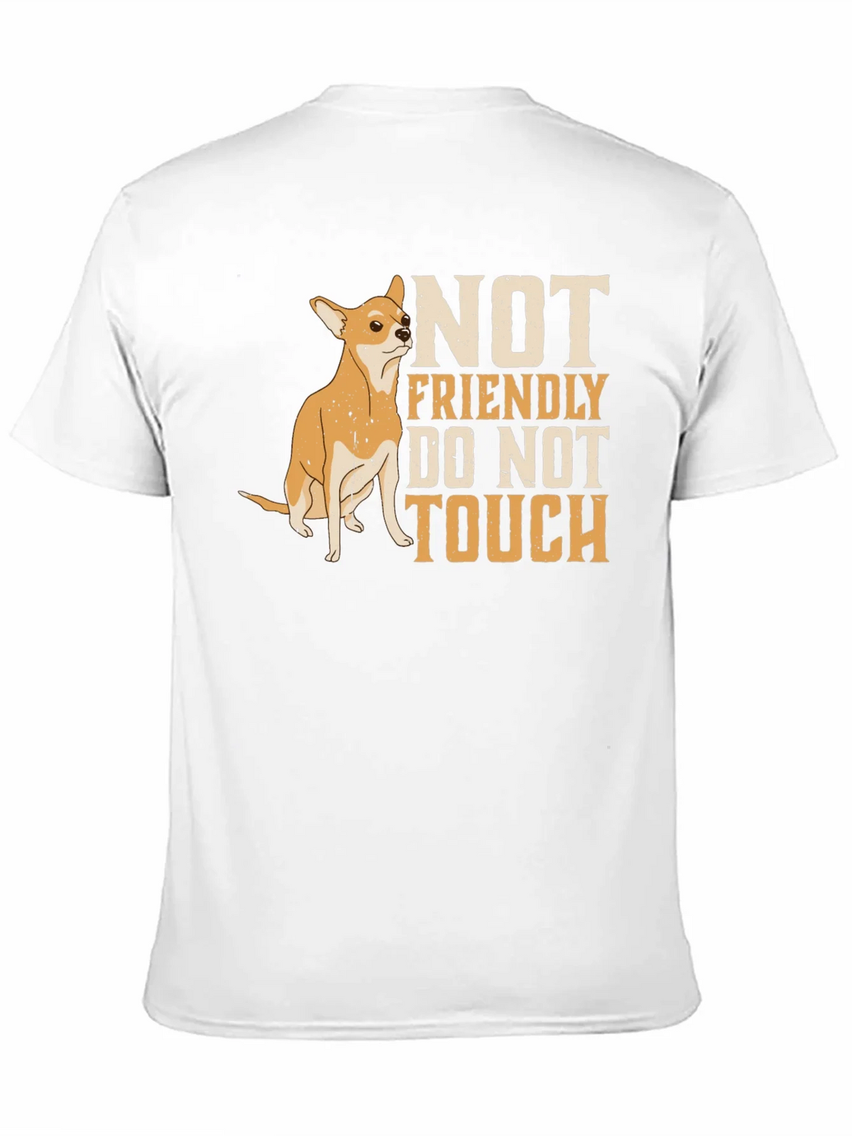 Not Friendly Chihuahua Graphic Tee product image 6