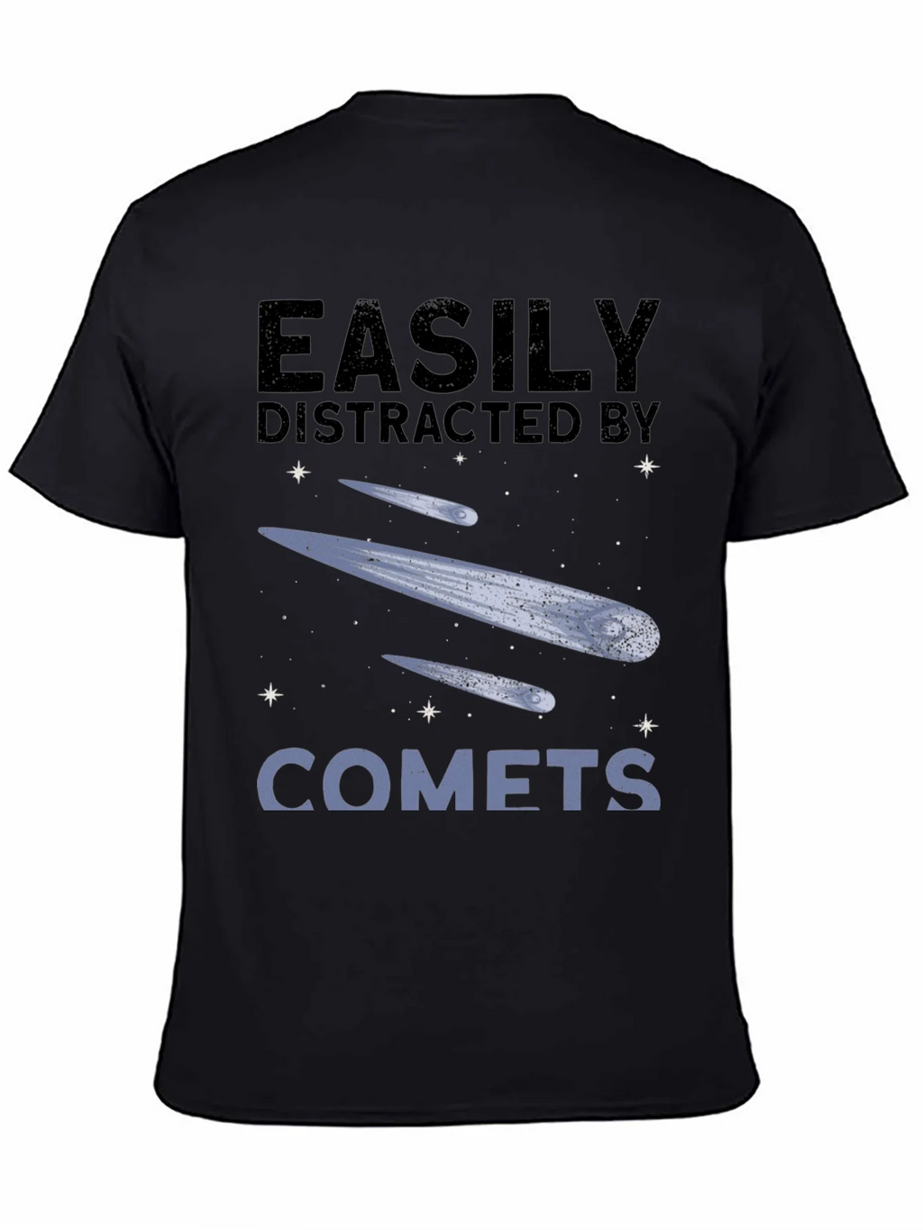 Easily Distracted by Comets Graphic Tee product image 3