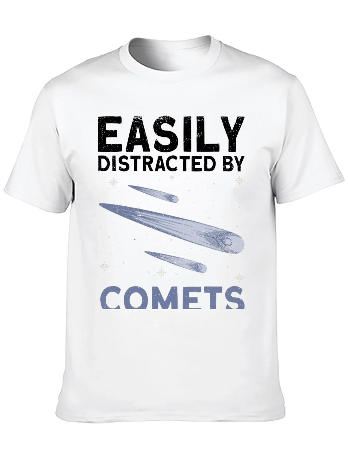 Easily Distracted by Comets Graphic Tee product image 6