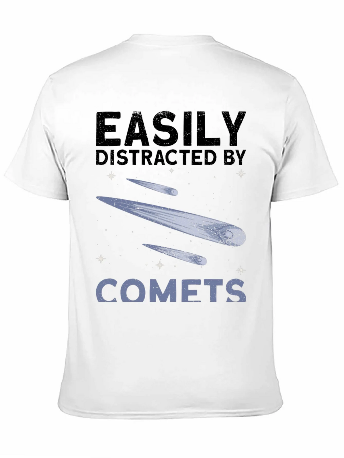 Easily Distracted by Comets Graphic Tee product image 7