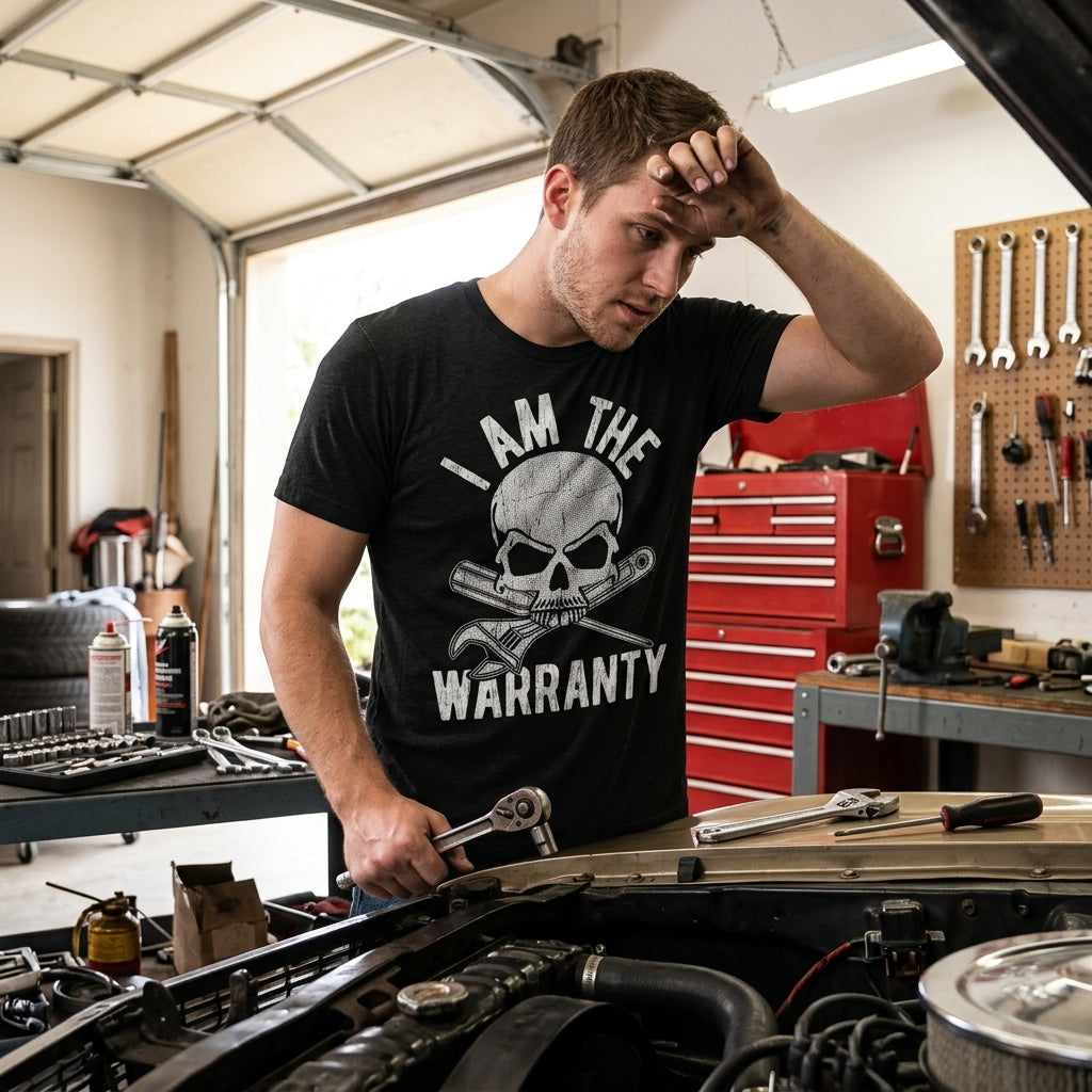 I Am The Warranty Men's T Shirt product image 2