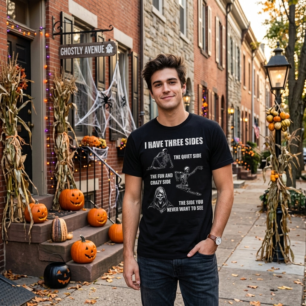I Have Three Sides Men's T Shirt product image 2