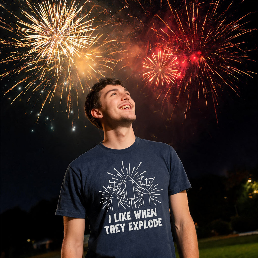I Like When They Explode Men's T Shirt product image 2