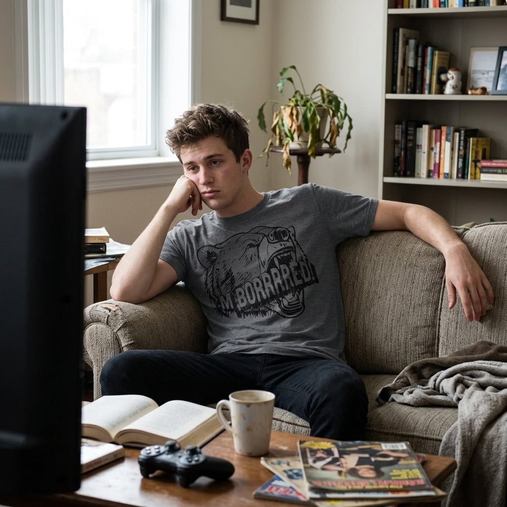 Im Bored Bear Men's T Shirt product image 2