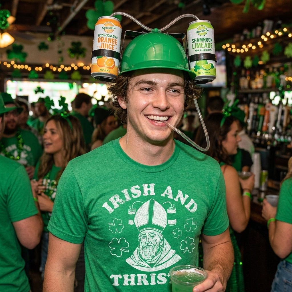 Irish And Thirsty Men's T Shirt product image 2