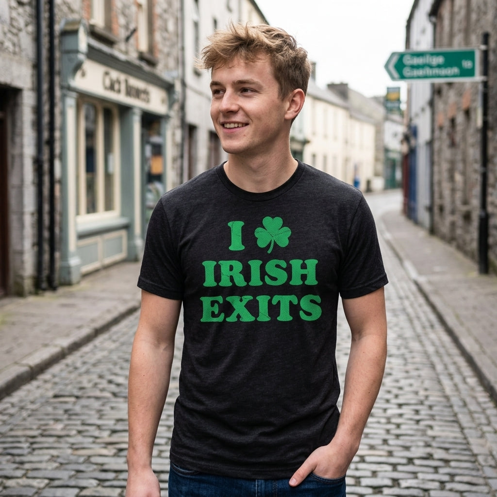 I Clover Irish Exits Men's T Shirt product image 2