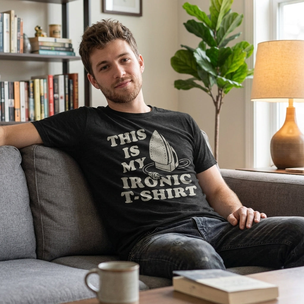 This Is My Ironic Tshirt Men's T Shirt product image 2