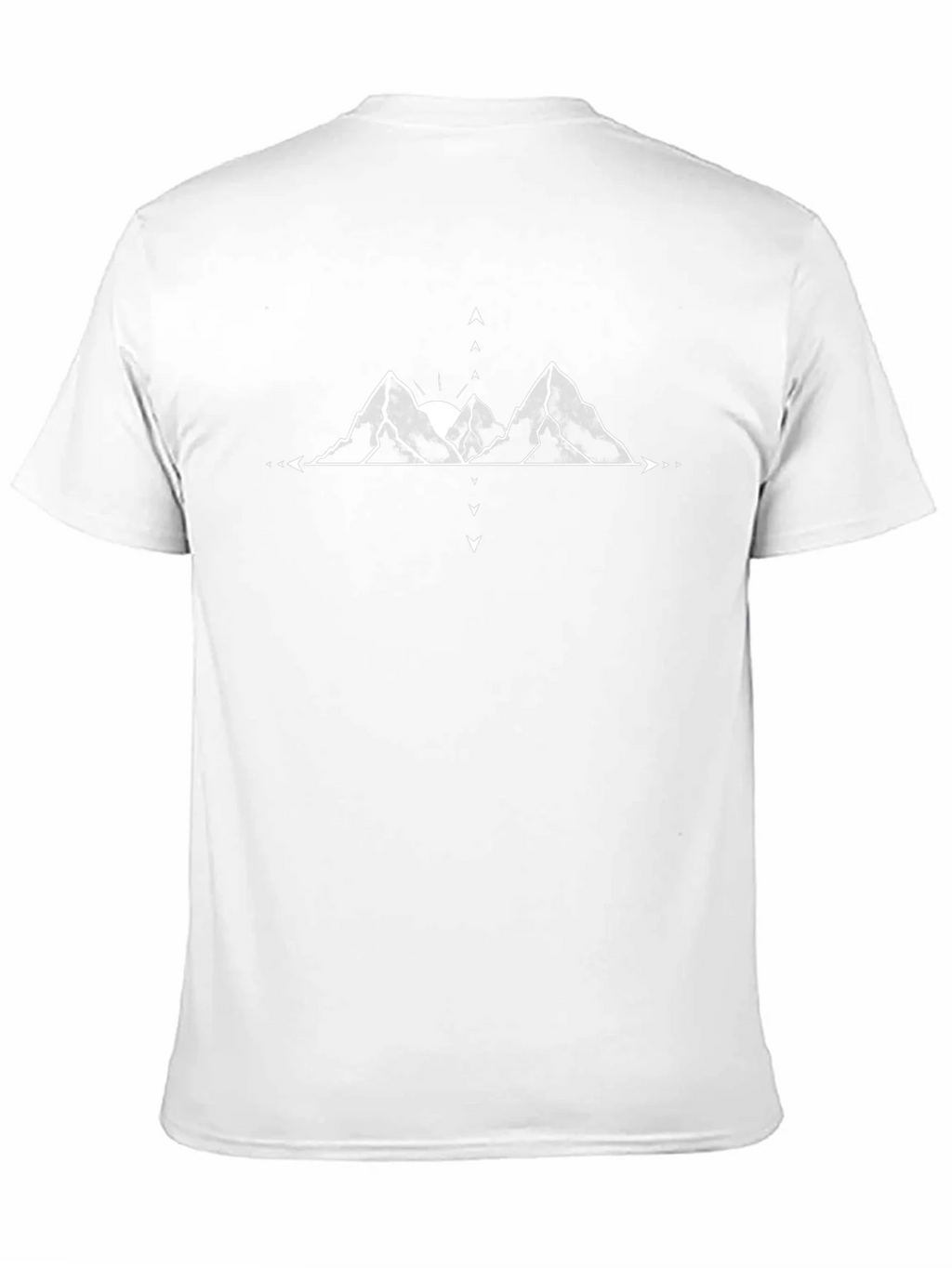 Mountain Graphic Tee - Black Cotton Casual Top product image 8