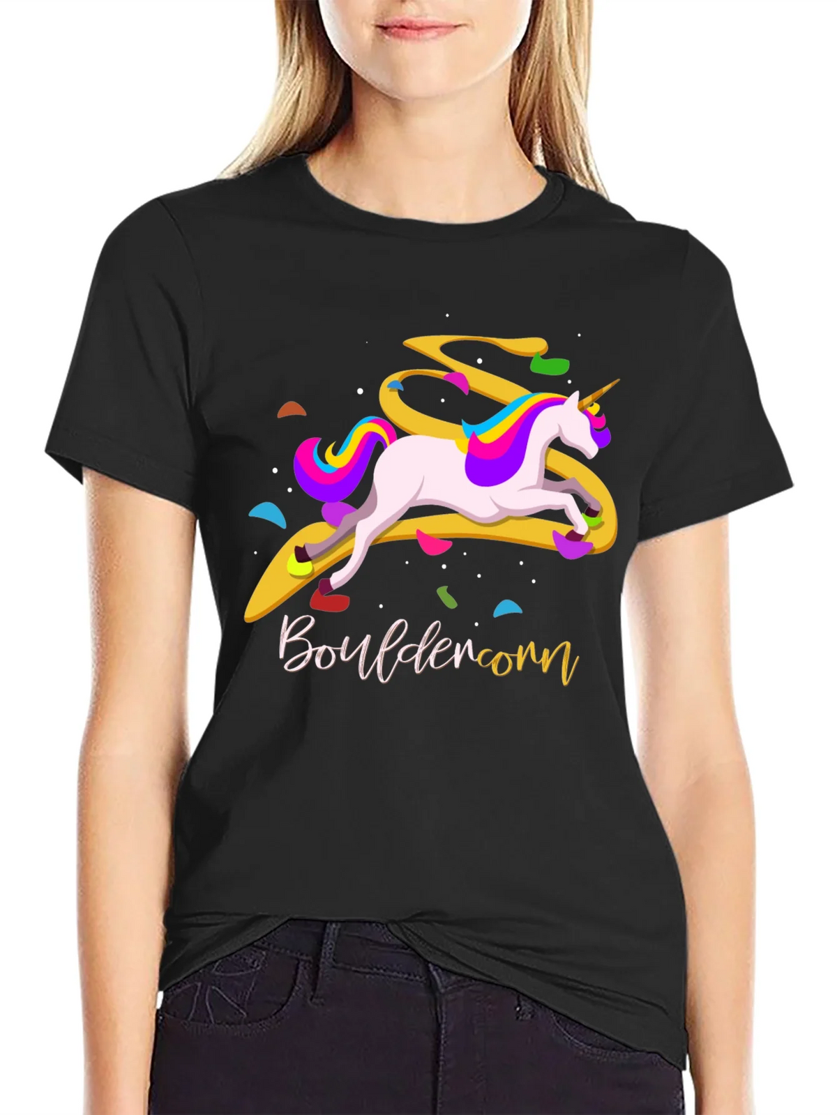 Bouldercorn T-Shirt - Climbing Unicorn Tee product image 2
