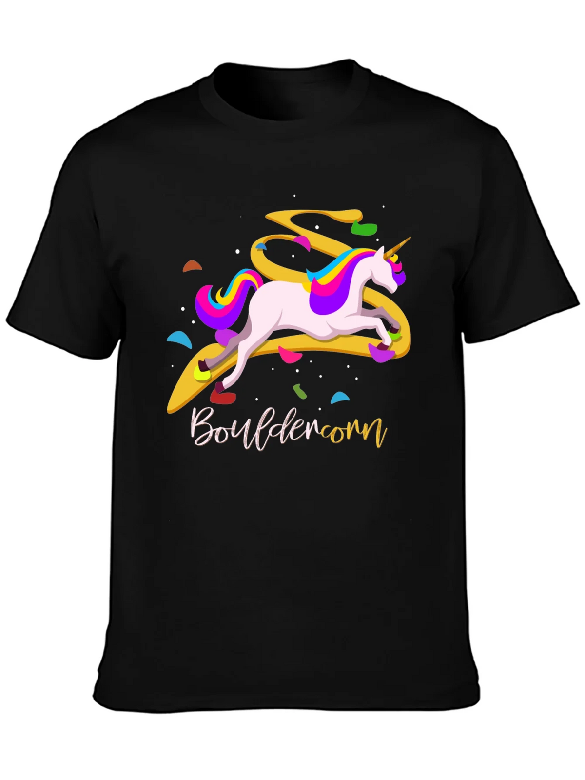 Bouldercorn T-Shirt - Climbing Unicorn Tee product image 3